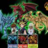 3 Deuses Egípcios Slifer Obelisco Dragão alado de Rá