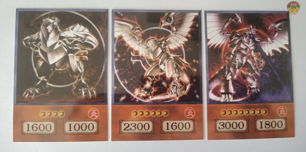 Kit 3 cartas Hórus O Dragão da Chama versão anime - Imagem 2
