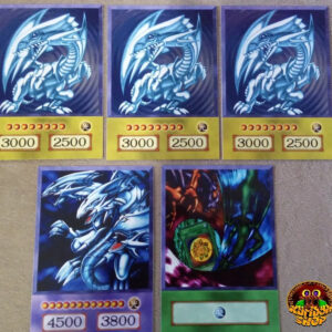 Kit Dragão branco de olhos azuis + Dragão supremo