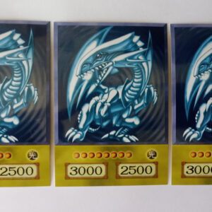 kit 3 Blue-Eyes White Dragon Versão Anime