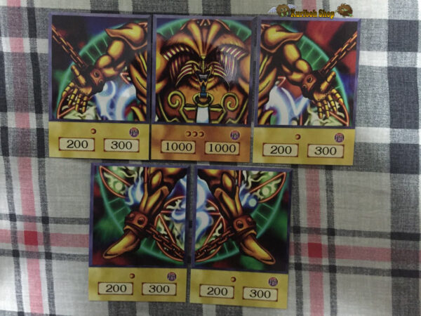 Exodia 5 Partes - Cartas Versão Anime - Imagem 2
