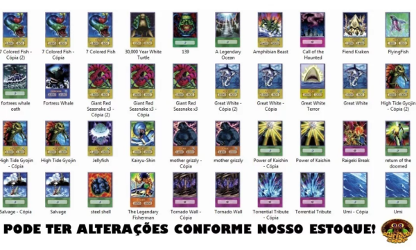 Deck Mako Tsunami 40 Cartas - Imagem 4