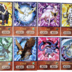 Combo 7 Feras de Cristal Anime Cards