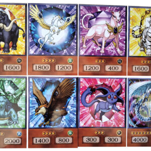Combo 7 Feras de Cristal Anime Cards