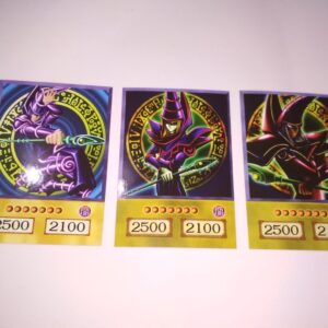 Trio cartas Dark magician Yugioh