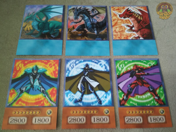 Dragão Lendários + Cavaleiros Lendário Yugioh Versão Anime