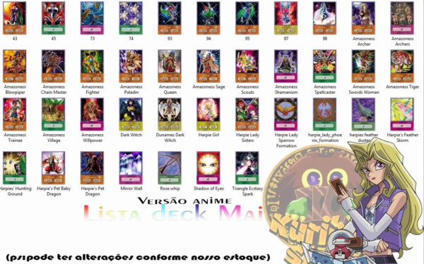 Deck Mai 40 Cartas Versão Anime - Imagem 4