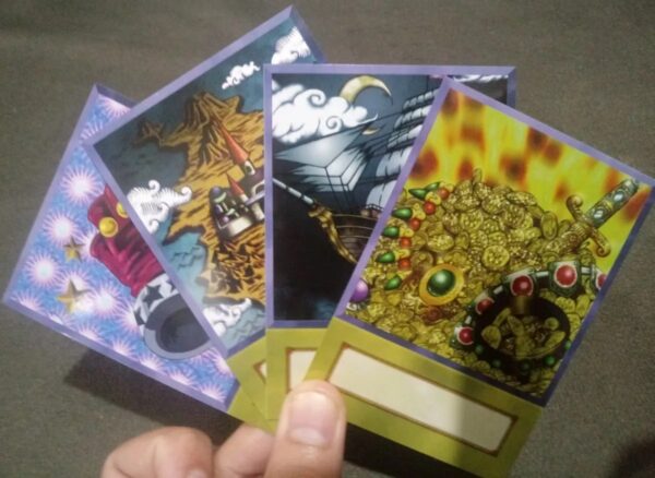 Cartas convite Reino dos duelistas Versão anime