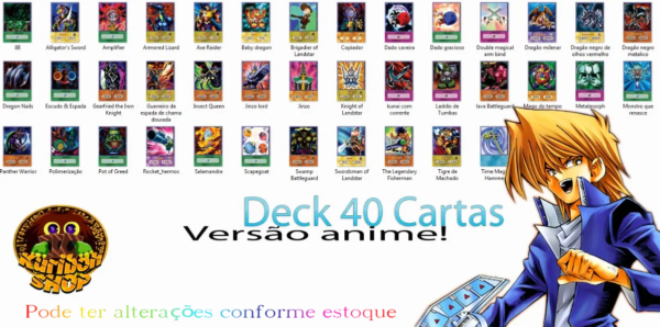 Deck Joey wheeler 40 cartas - Imagem 3