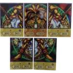 Exodia 5 Partes - Cartas Versão Anime