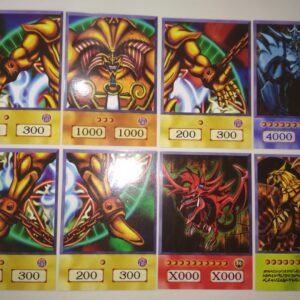 Exodia + 3 Deuses Dragão alado de Rá Obelisco e Slifer