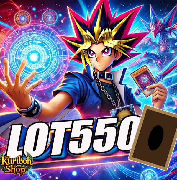 Lote 550 Cartas Yugioh Versão anime